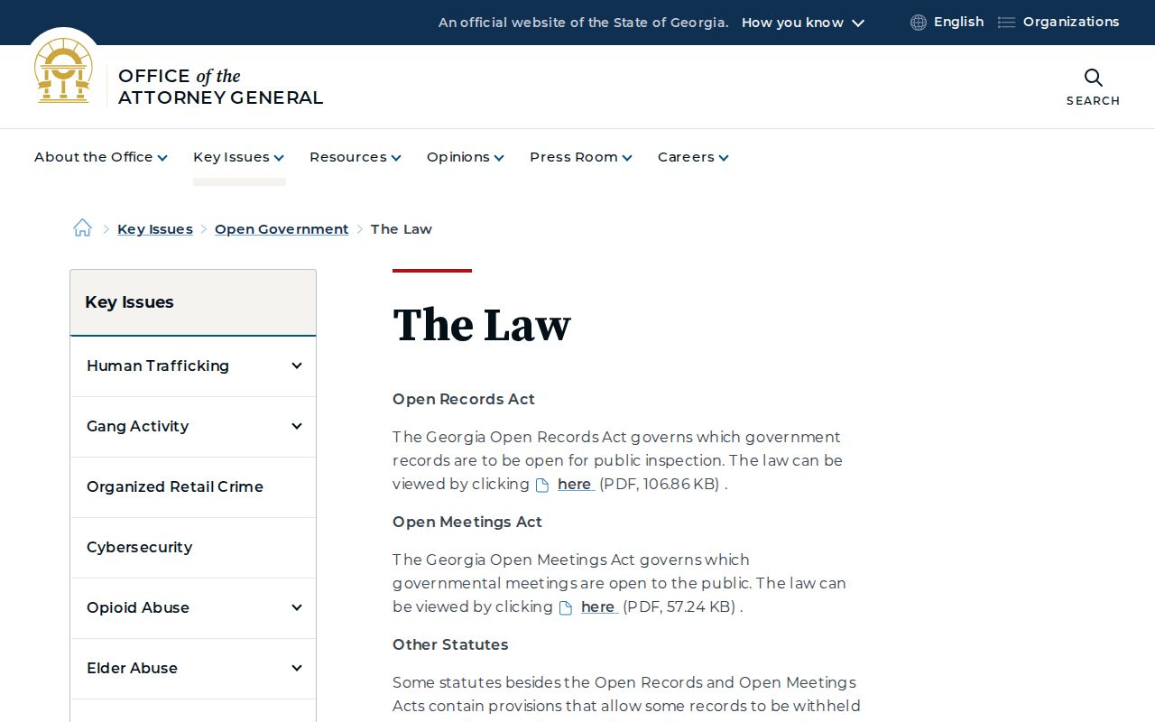Jeff Davis County court docket Georgia Open Records Act source